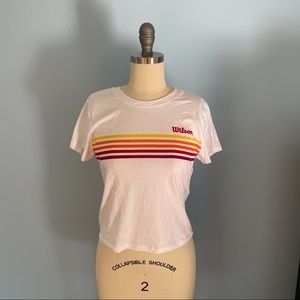 Wilson Tennis Forever 21 Collab T-Shirt Size M